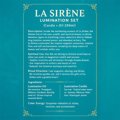✨ La Sirène Lumination Set